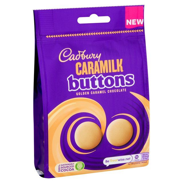 Cadbury Caramilk Chocolate Buttons Bag Food Cupboard M&S   