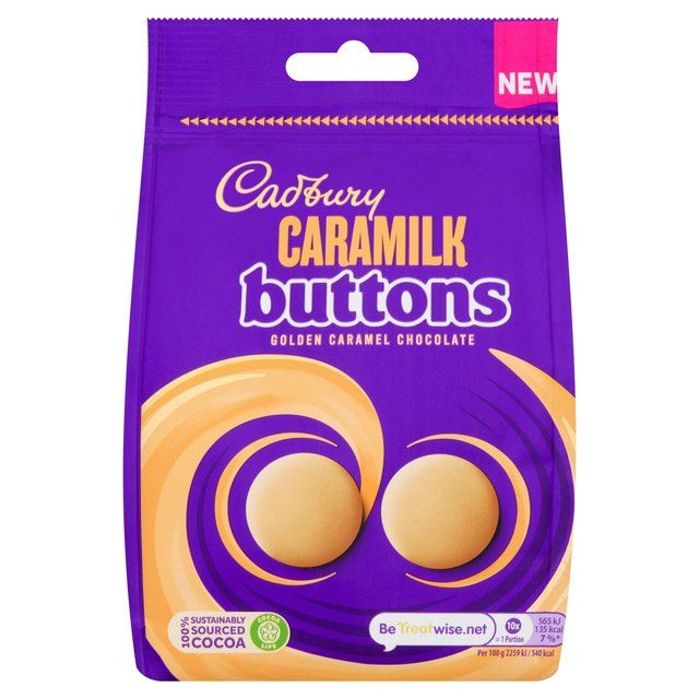 Cadbury Caramilk Chocolate Buttons Bag Food Cupboard M&S   