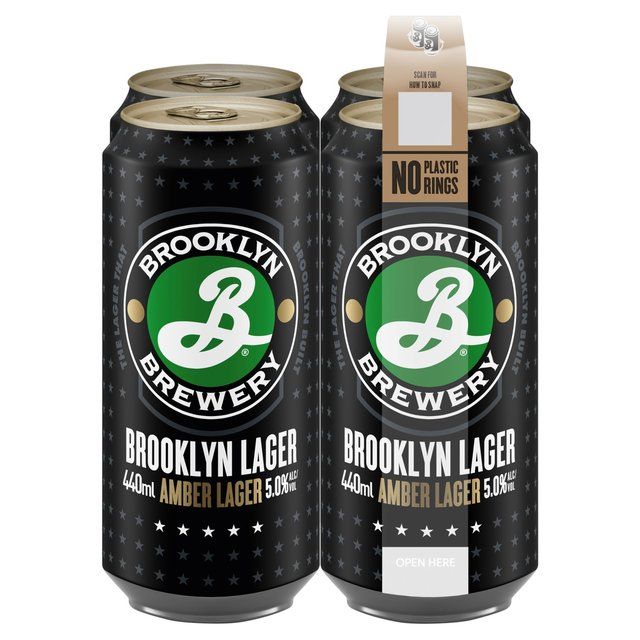 Brooklyn Lager Beer Cans Beer & Cider M&S Default Title  