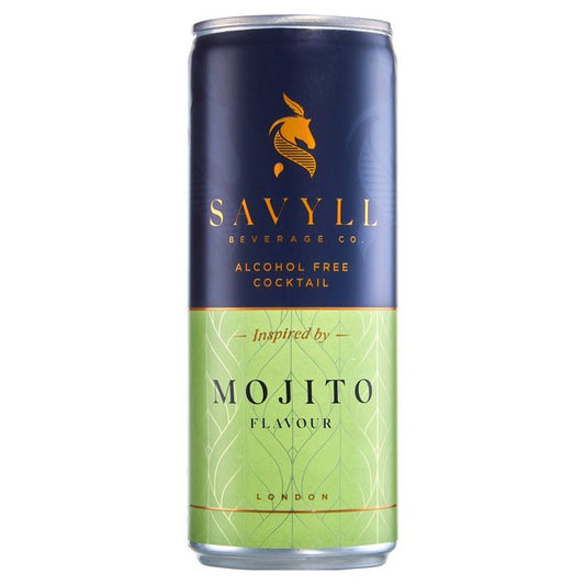 Savyll Alcohol-Free Mojito Adult Soft Drinks & Mixers M&S Title  