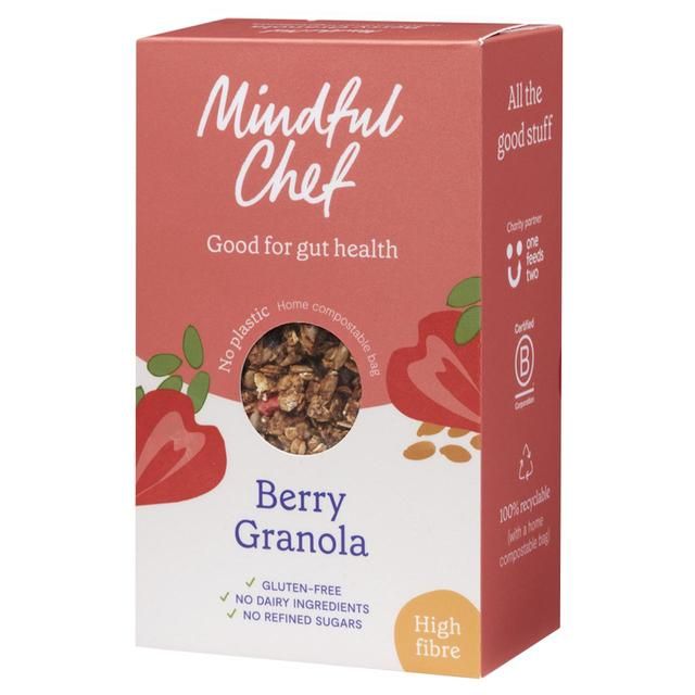 Mindful Chef Berry Granola Cereals M&S   