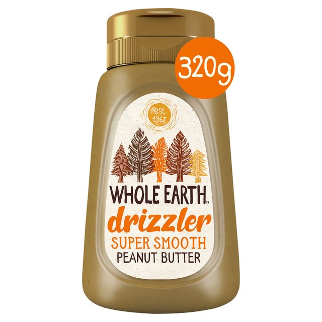 Whole Earth Drizzler Peanut Butter 320g Food Cupboard M&S Default Title  