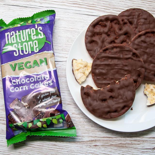 Nature's Store Vegan Chocolate Corn Cake Crisps, Nuts & Snacking Fruit M&S   