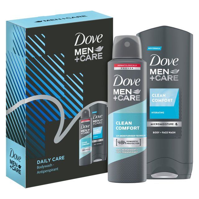 Dove Men+Care Daily Care Duo Gift Set Make Up & Beauty Accessories M&S   