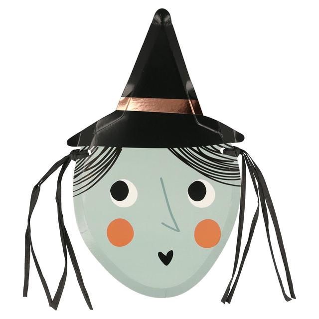 Meri Meri Halloween Witch Plates 8pk