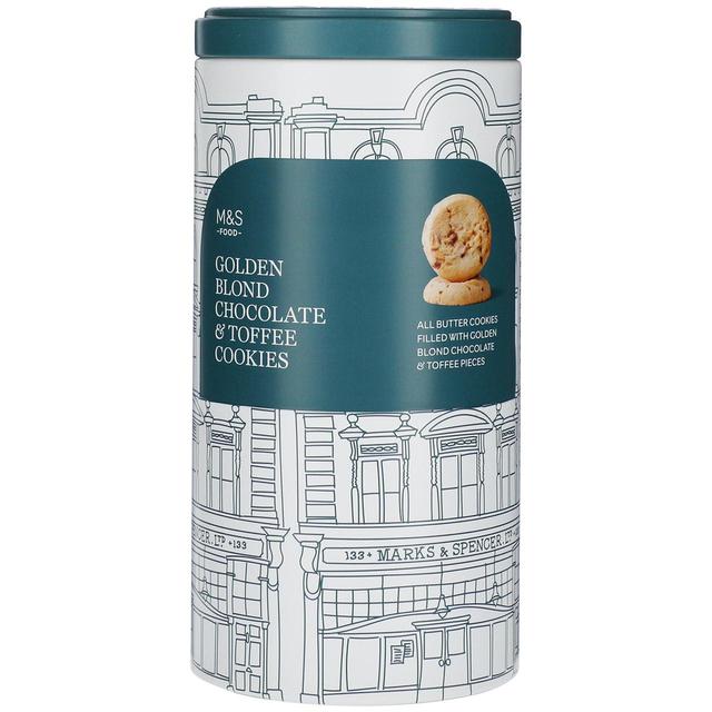 M&S Golden Blond Chocolate & Toffee Cookies