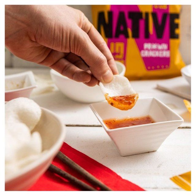 Native Vegan Prawn Crackers - Original Flavour Sharing Bag