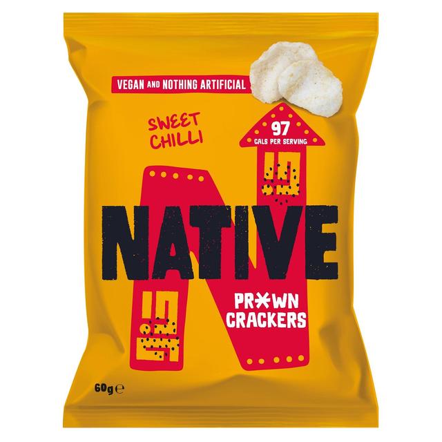 Native Vegan Prawn Crackers- Sweet Chilli Sharing Bag