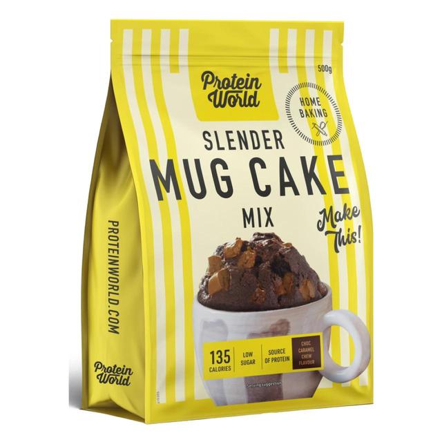 Protein World Slender Mix Chocolate Caramel Chew Mug Cake