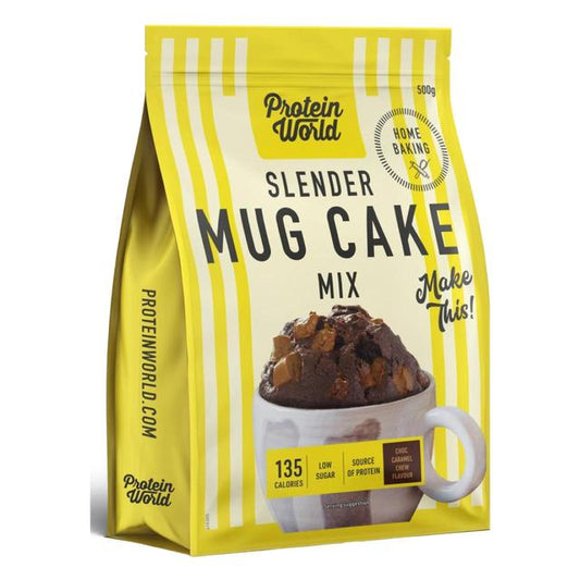 Protein World Slender Mix Chocolate Caramel Chew Mug Cake - McGrocer