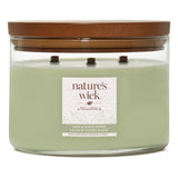 Nature's Wick Multi Wick Candle Sage & White Pepper 433g General Household M&S   