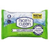 Nice 'N CLEAN SecureFlush Fragranced Moist Toilet Tissue with Aloe Bathroom M&S   