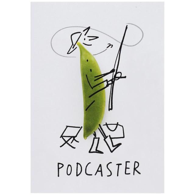 M&S Podcaster Birthday Card