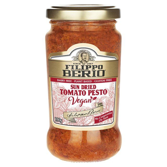 Filippo Berio Vegan Sun Dried Tomato Pesto Cooking Sauces & Meal Kits M&S   