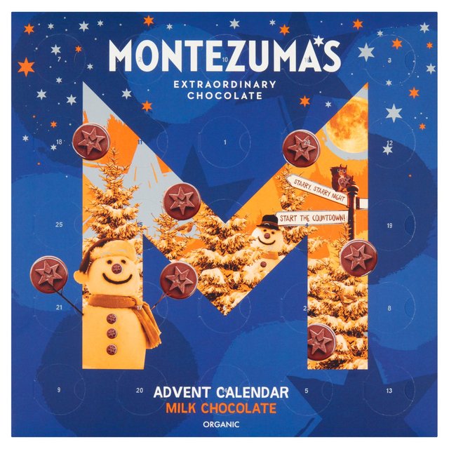 Montezuma's Organic Milk Chocolate Advent Calendar 200g