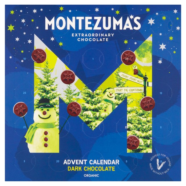 Montezuma's Organic Dark Chocolate Advent Calendar 200g