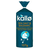 Kallo Sea Salt & Balsamic Vinegar Rice & Corn Cakes Food Cupboard M&S Default Title  