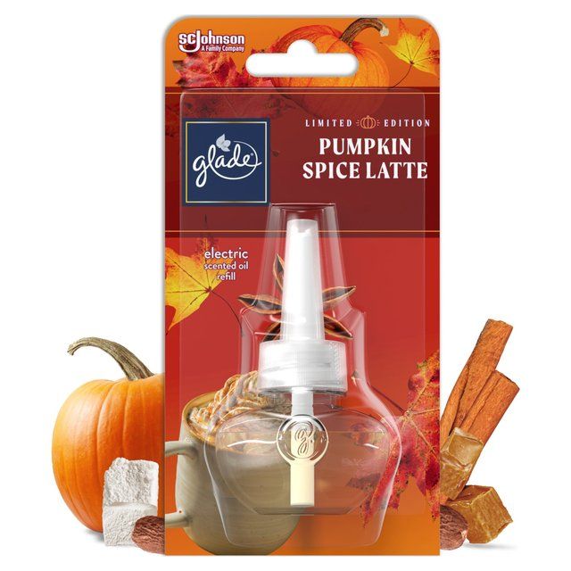 Glade Electric Scented Oil Pumpkin Spice Latte Refill