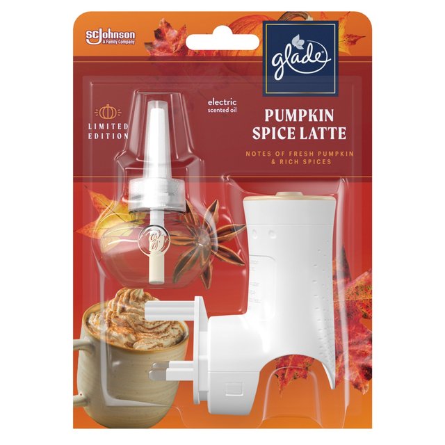 Glade Electric Holder & Refill Pumpkin Spice Latte General Household M&S   