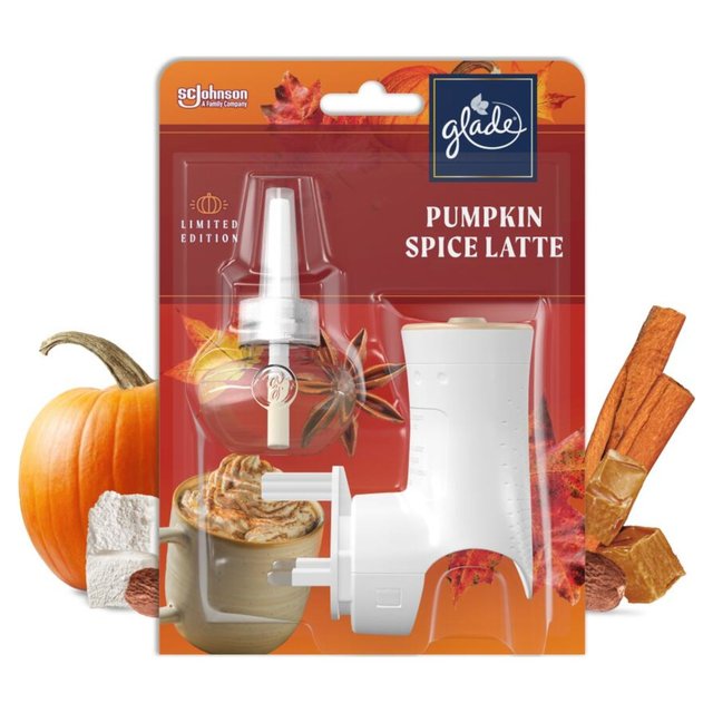 Glade Electric Holder & Refill Pumpkin Spice Latte General Household M&S   