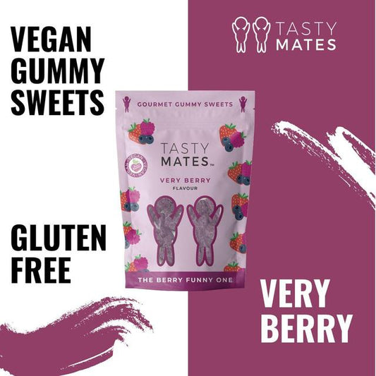 Tasty Mates Very Berry Gourmet Gummy Sweets Free from M&S   