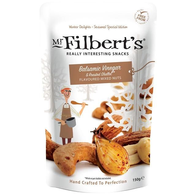 Mr Filberts Balsamic vinegar & Roasted Shallot Flavoured Mixed Nuts