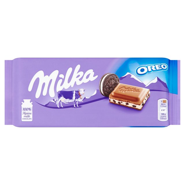 Milka Oreo Chocolate Bar