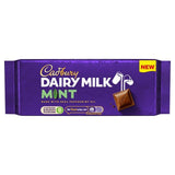 Cadbury Dairy Milk Mint Chocolate Bar FOOD CUPBOARD M&S Default Title  