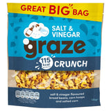 Graze Crunch Salt & Vinegar Sharing Bags Crisps, Nuts & Snacking Fruit M&S   