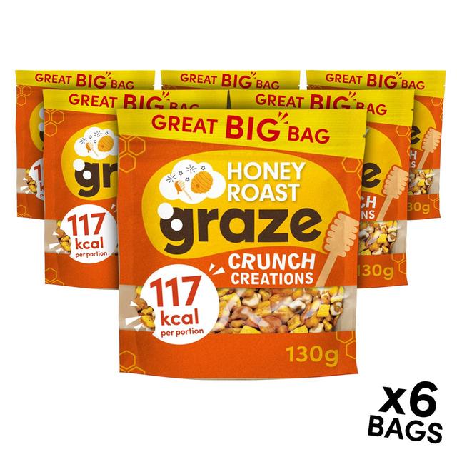 Graze Honey Roast Crunch Sharing Bags