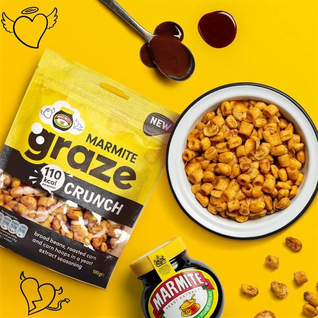 Graze Crunch Marmite Sharing Bags Crisps, Nuts & Snacking Fruit M&S   