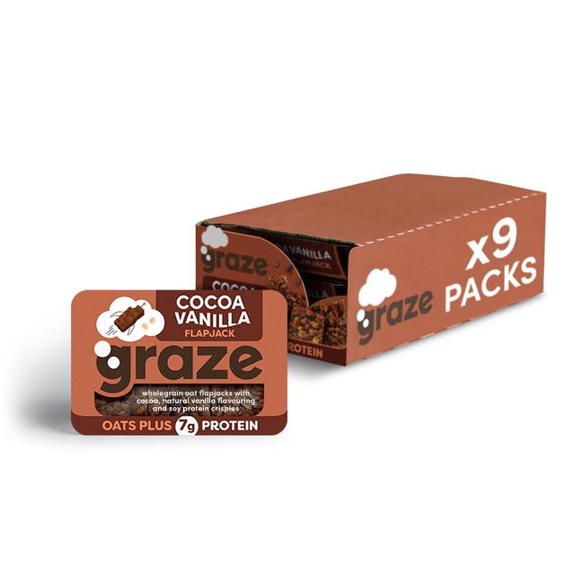 Graze Cocoa and Vanilla Flapjack Box