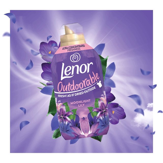 Lenor Outdoorable Fabric Conditioner Moonlight Lily 1064ml Laundry M&S   