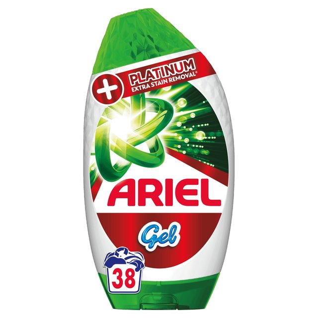 Ariel Platinum Bio Washing Liquid Gel 38 Washes Laundry M&S   