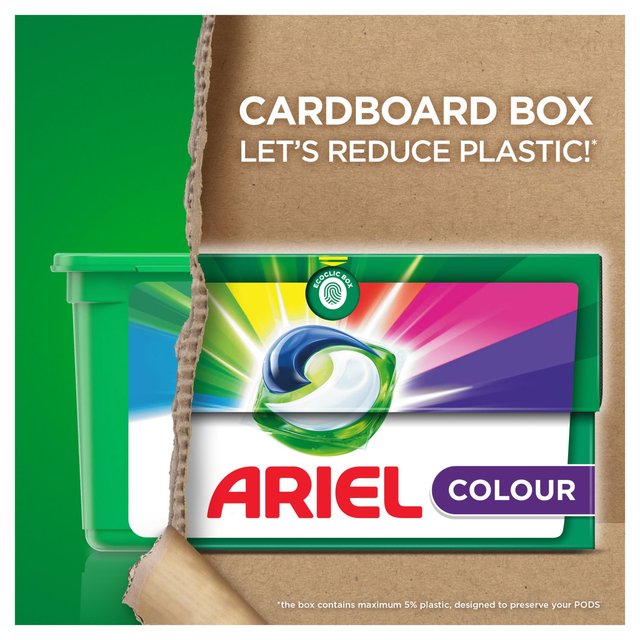 Ariel 3in1 Colour Pods Washing Capsules 25 Washes Laundry M&S   