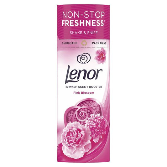 Lenor Pink Blossom In-Wash Scent Booster Beads 176g Laundry M&S   