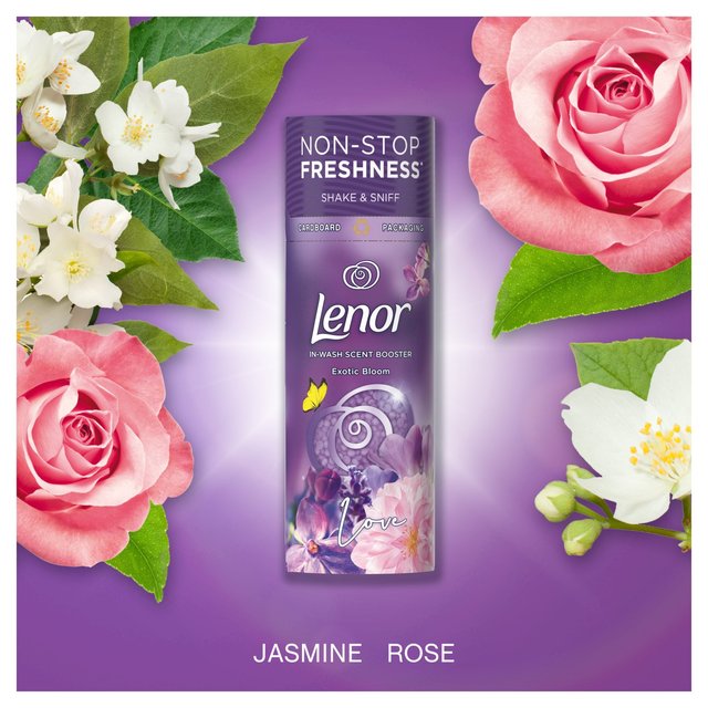 Lenor Exotic Bloom In-Wash Scent Booster Beads 176g Laundry M&S   