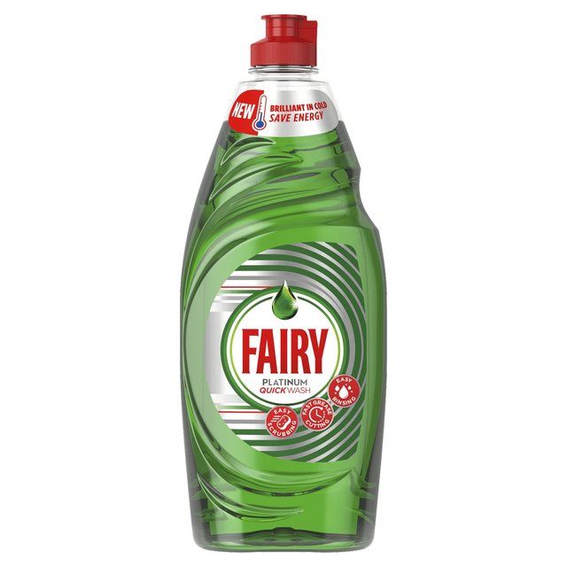 Fairy Platinum Quickwash Original Washing Up Liquid 650ml General Household M&S Default Title  