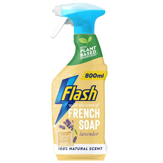 Flash Multipurpose Cleaning Spray French Soap 800ml GOODS M&S Default Title  