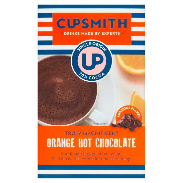 Cupsmith Dark Hot Chocolate Flakes with Orange Perfumes, Aftershaves & Gift Sets M&S   