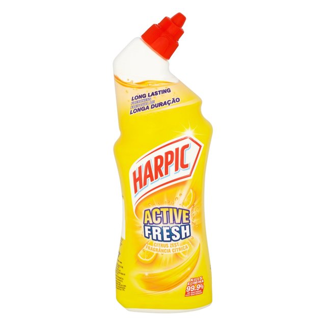 Harpic Active Fresh Citrus Toilet Cleaner Gel Bathroom M&S   