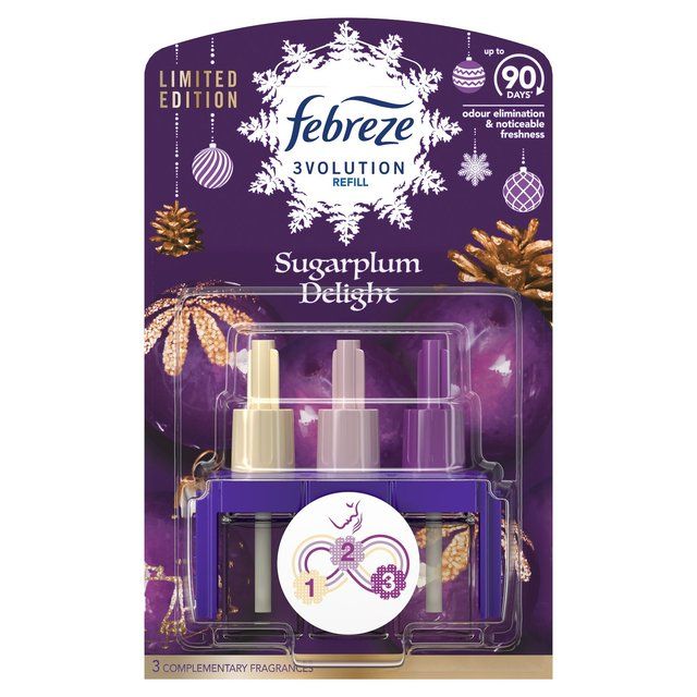 Febreze 3volution Plug In Refill Sugarplum Delight 20ml Miscellaneous M&S   