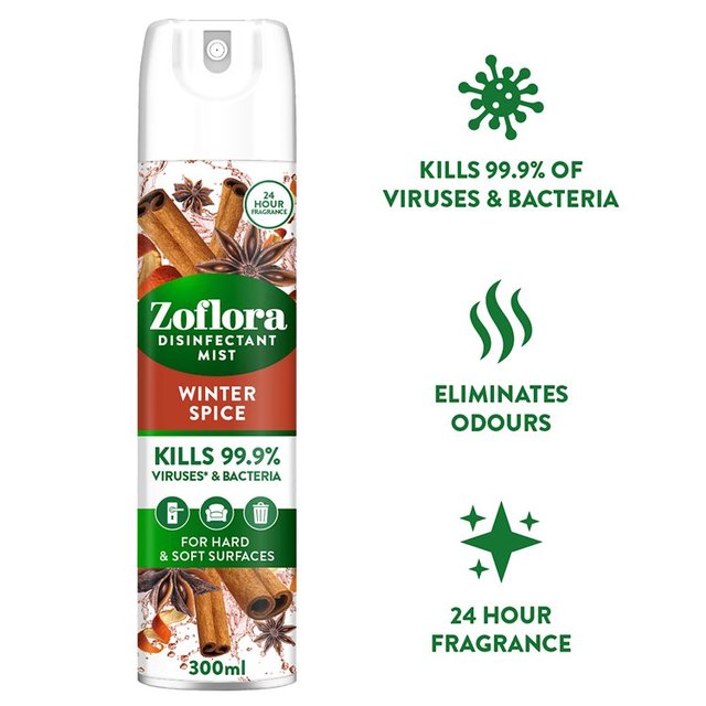 Zoflora Winter Spice Disinfectant Mist Accessories & Cleaning M&S   