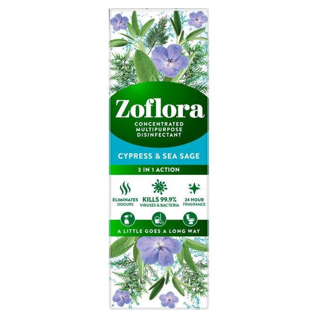 Zoflora Cypress & Sea Sage Concentrated Disinfectant