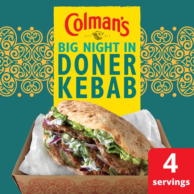 Colman's Doner Kebab Dry Packet Mix WORLD FOODS M&S Default Title  