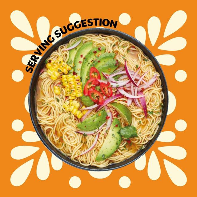 Kabuto Noodles Fusion Mexican Taco 65g Food Cupboard M&S   