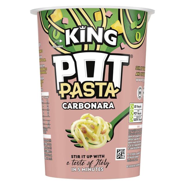 King Pot Pasta Creamy Carbonara 69g