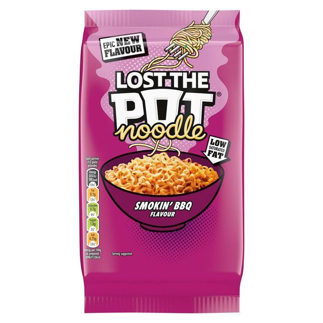 Pot Noodle Lost The Pot Smokin BBQ Rice, Pasta & Noodles M&S   