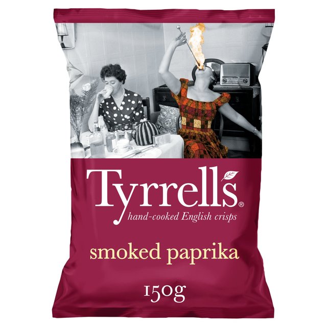 Tyrrells Smoked Paprika Sharing Crisps