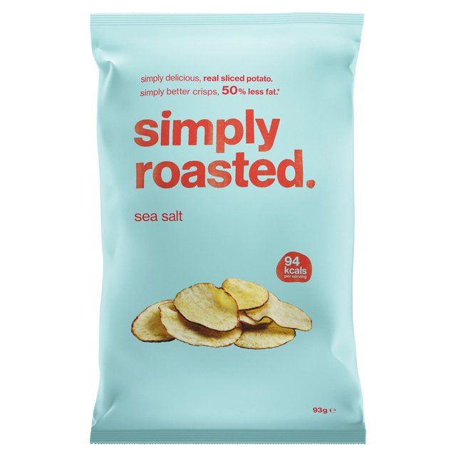 Simply Roasted Sea Salt Crisps Crisps, Nuts & Snacking Fruit M&S   